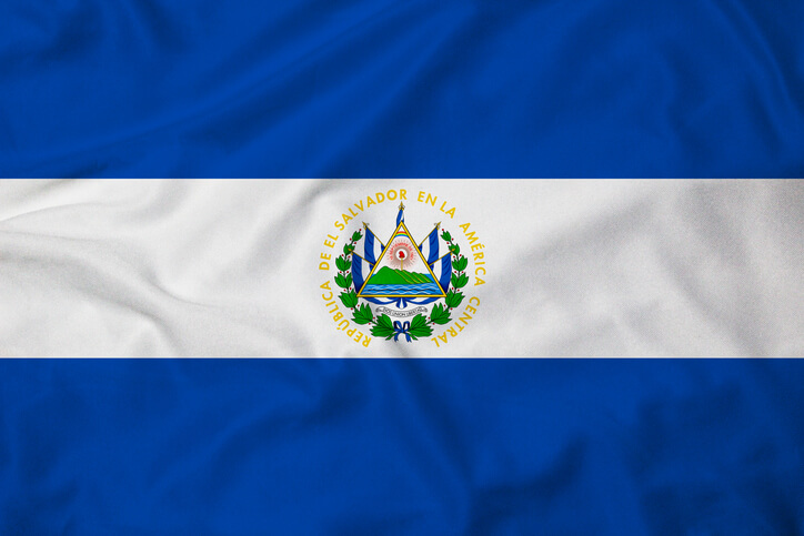 EL SALVADOR Flag