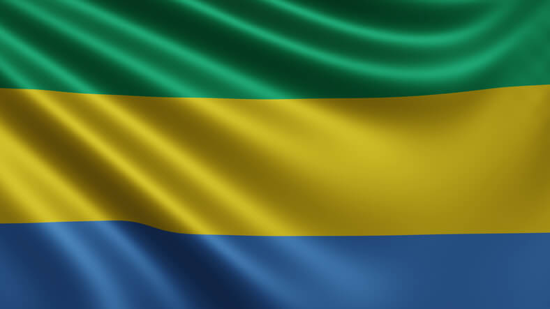 GABON Flag