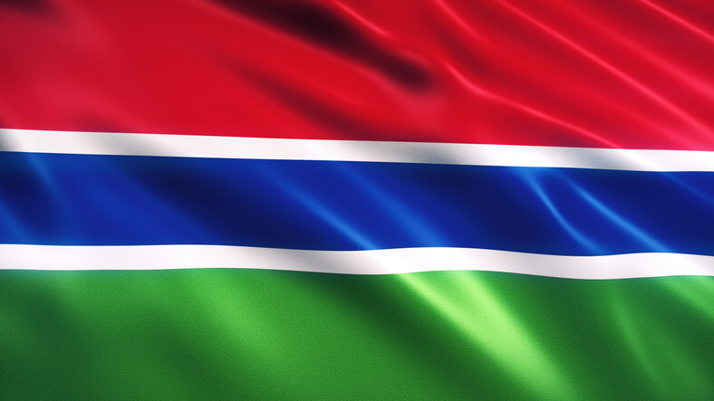 GAMBIA Flag