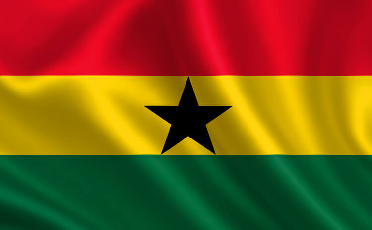 GHANA Flag