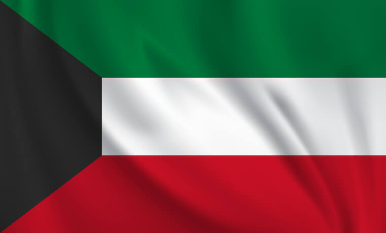 KUWAIT Flag