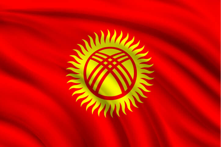 KYRGYZSTAN Flag