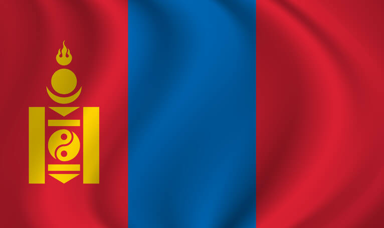 MONGOLIA Flag