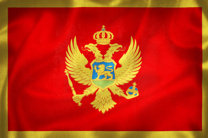 MONTENEGRO Flag