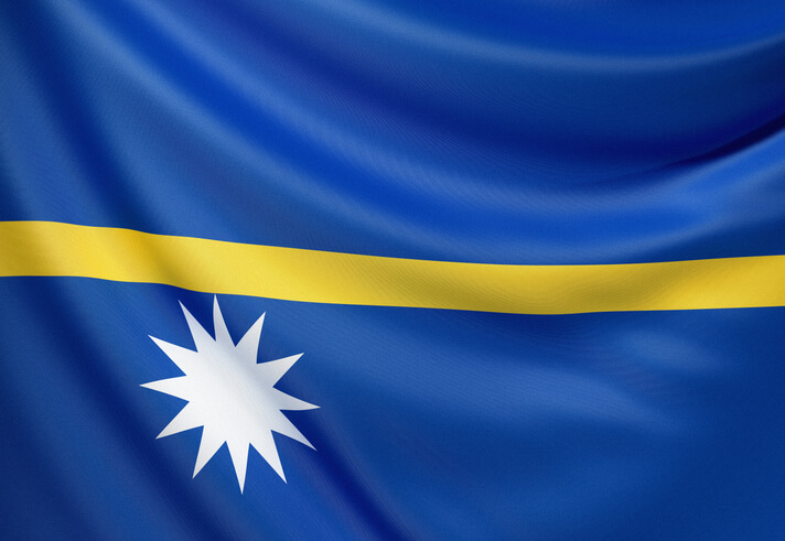 NAURU Flag