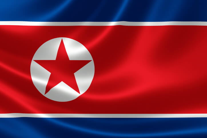 NORTH KOREA Flag