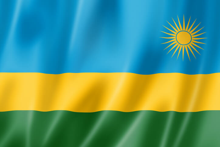 RWANDA Flag