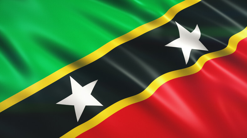 SAINT KITTS & NEVIS Flag