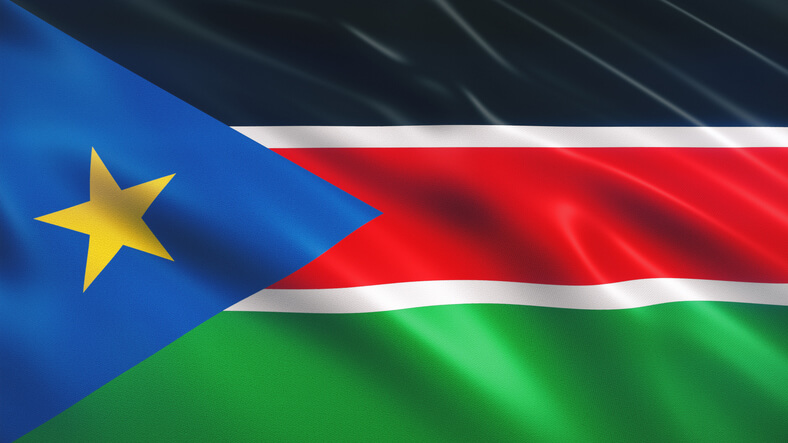 SOUTH SUDAN Flag